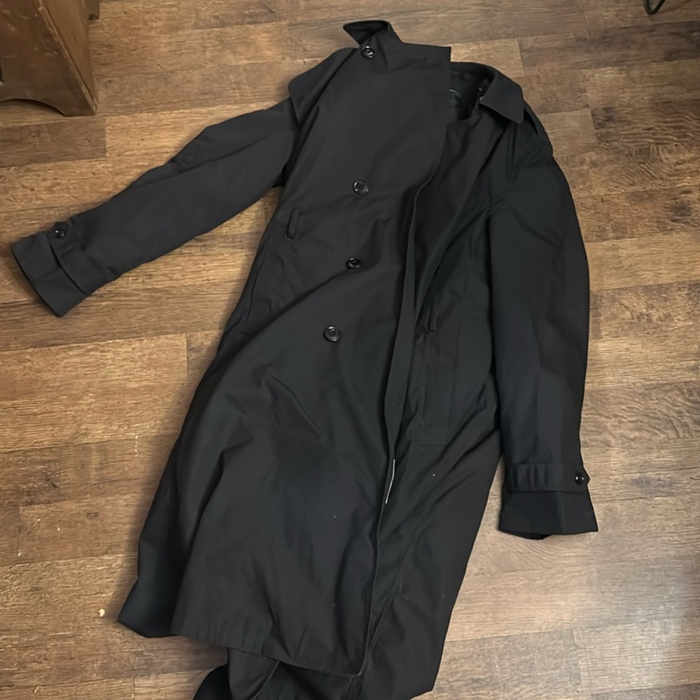 Garrison Collection Mens Army Trench Coat